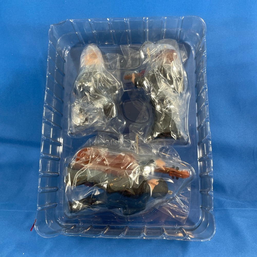 NWT 1998 Hallmark Keepsake The Three Stooges Larry, Moe, and Curly ornaments - Picture 11 of 14